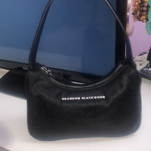 Brandon Blackwood Syl Bag in Black Ponyhair